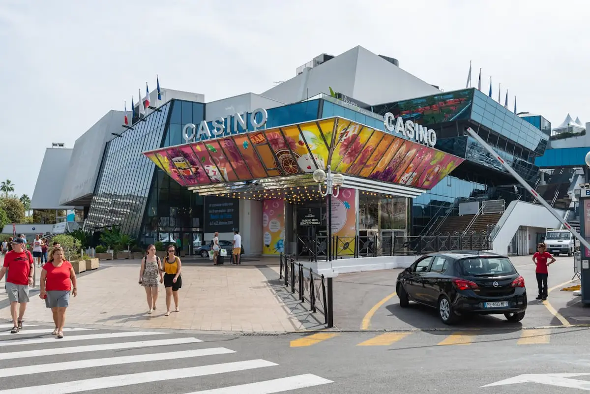 Main entrance to the casino property